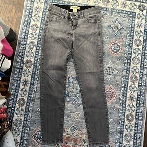 Size 4 grey democracy ab solution booty lift skinny jeans